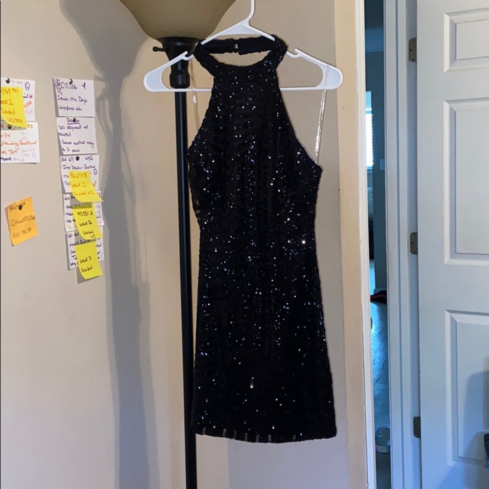 Mini sequin dress